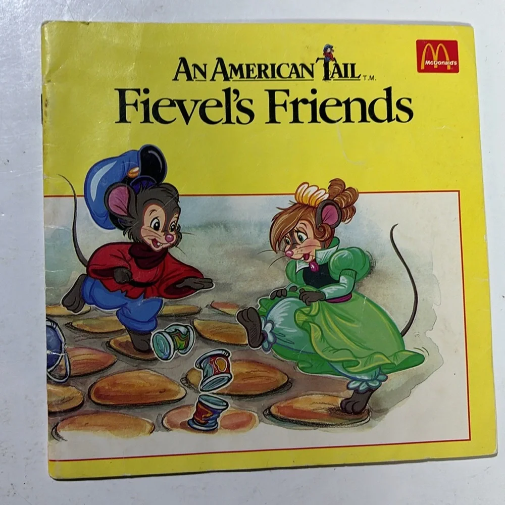 An American Tail FIEVEL’S FRIENDS AN AMERICAN TAIL TONY AND FIEVEL 1980s